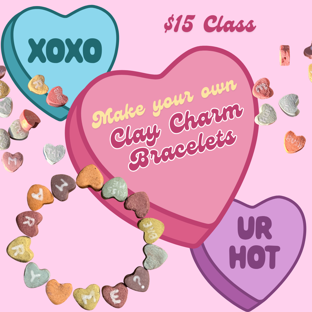 Make a Valentine's Day Charm Bracelet - February 13th from 11-5pm