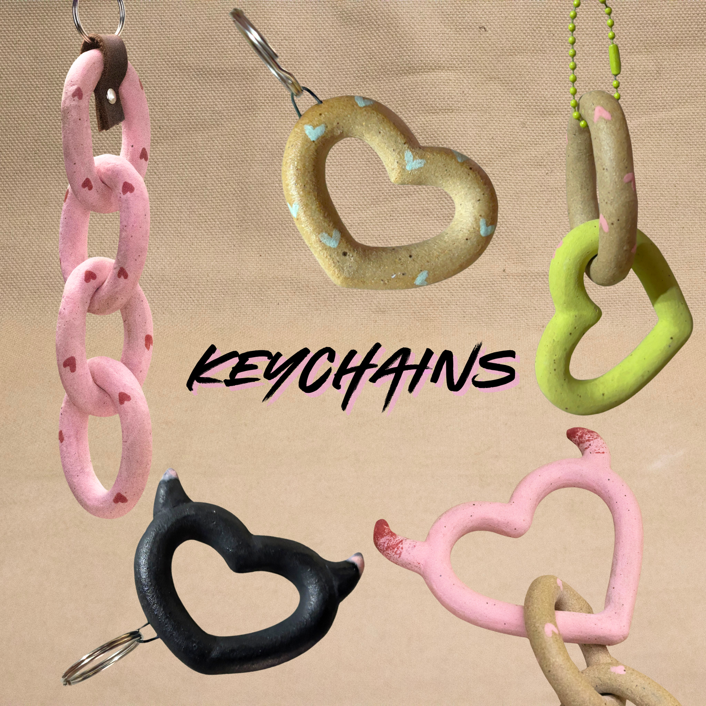 Make Your Own Colorful Keychain, June 7th from 12pm - 3pm
