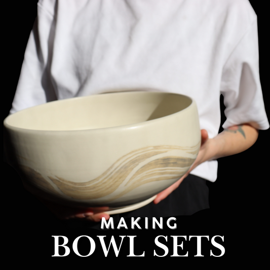 Making a Set of Bowls: 2 Week Intensive. November 3rd, 6th, 10th, and 13th from 6:30 - 9:30 PM