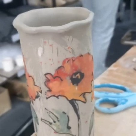 Printmaking on Clay, February 8th, 12pm - 3:30pm