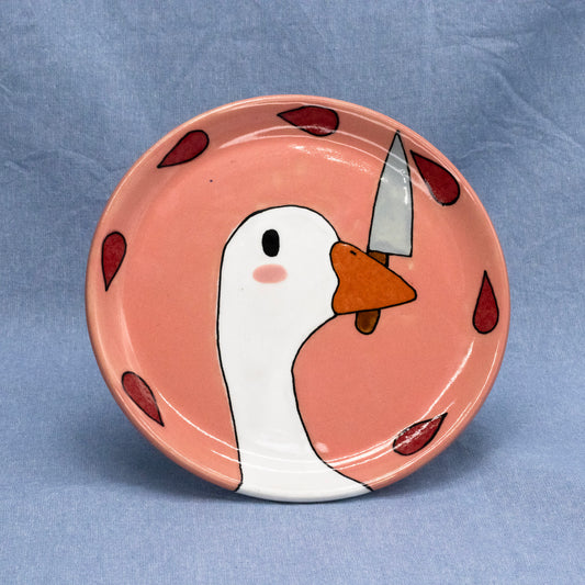 Stabigail Dessert Plate by The Introverted Potter