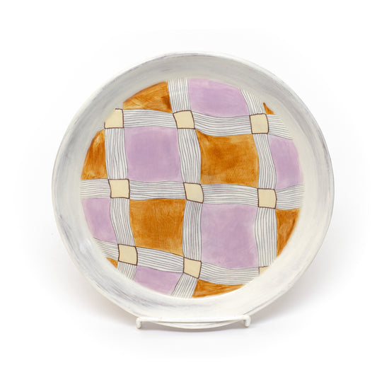 Painting 101 with Bill Wall Hanging Plate  by Casey Engel