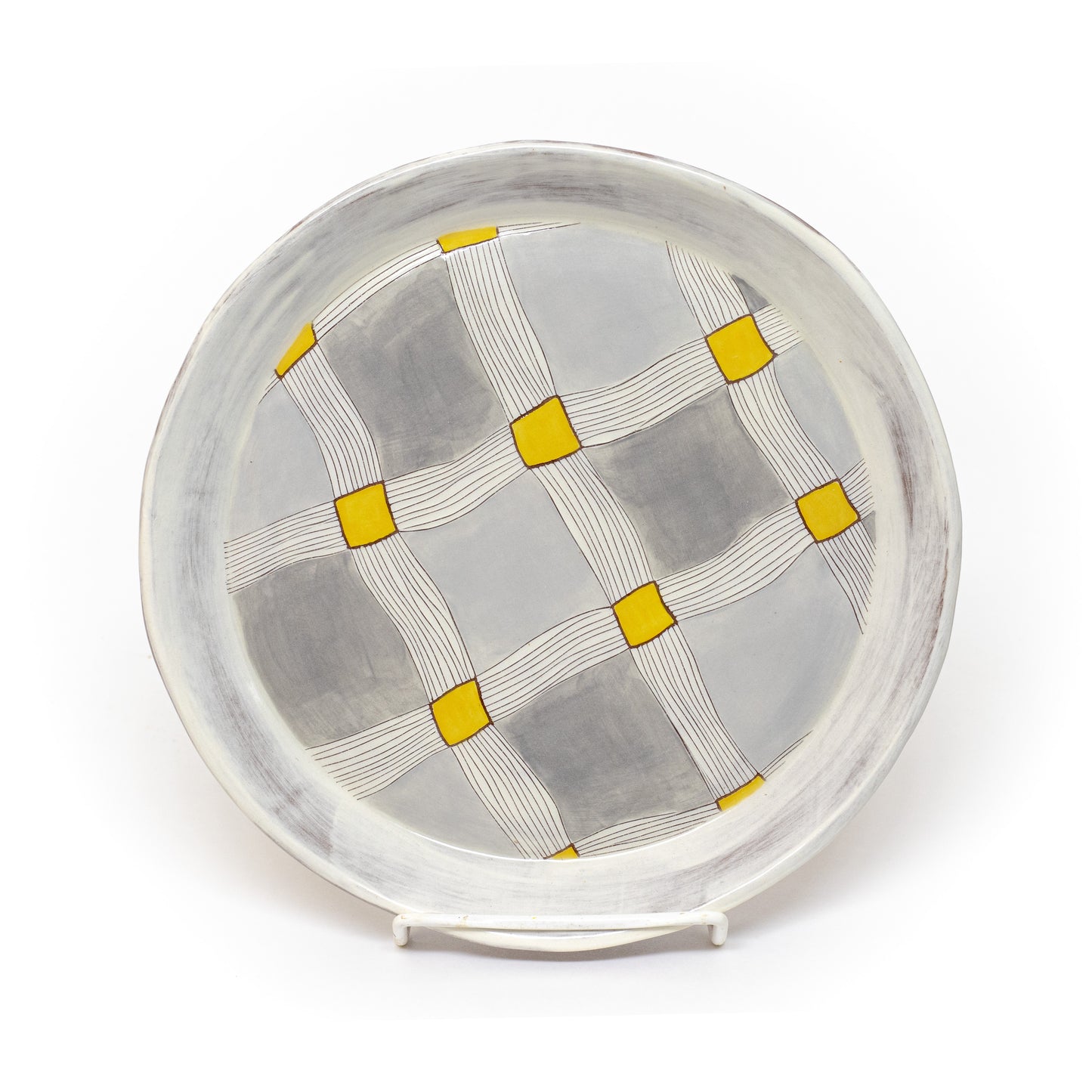 Tender Love Wall Hanging Plate  by Casey Engel