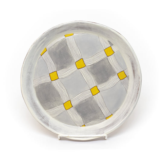 Tender Love Wall Hanging Plate  by Casey Engel