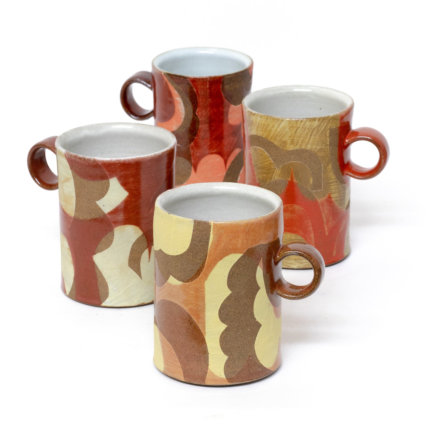 Colorful Shapes Mugs by Sarah Steininger Leroux