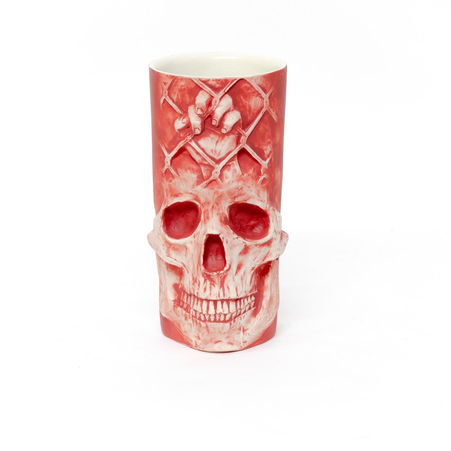 No More Caged Children Vase by Juan Barroso