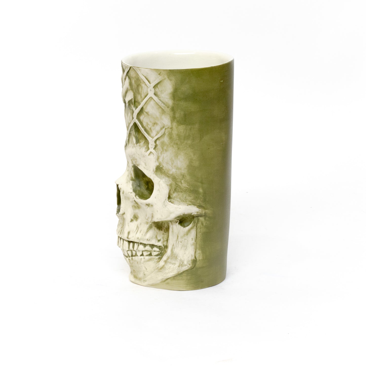 No More Caged Children Vase by Juan Barroso