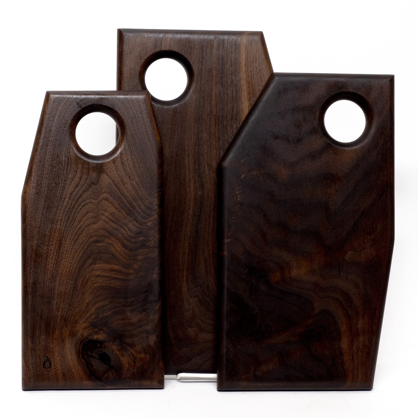 Holey Walnut Cheese Board by Ruby Pear Woodworks