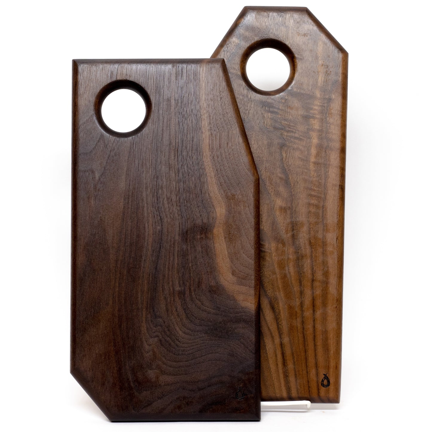 Holey Walnut Cheese Board by Ruby Pear Woodworks