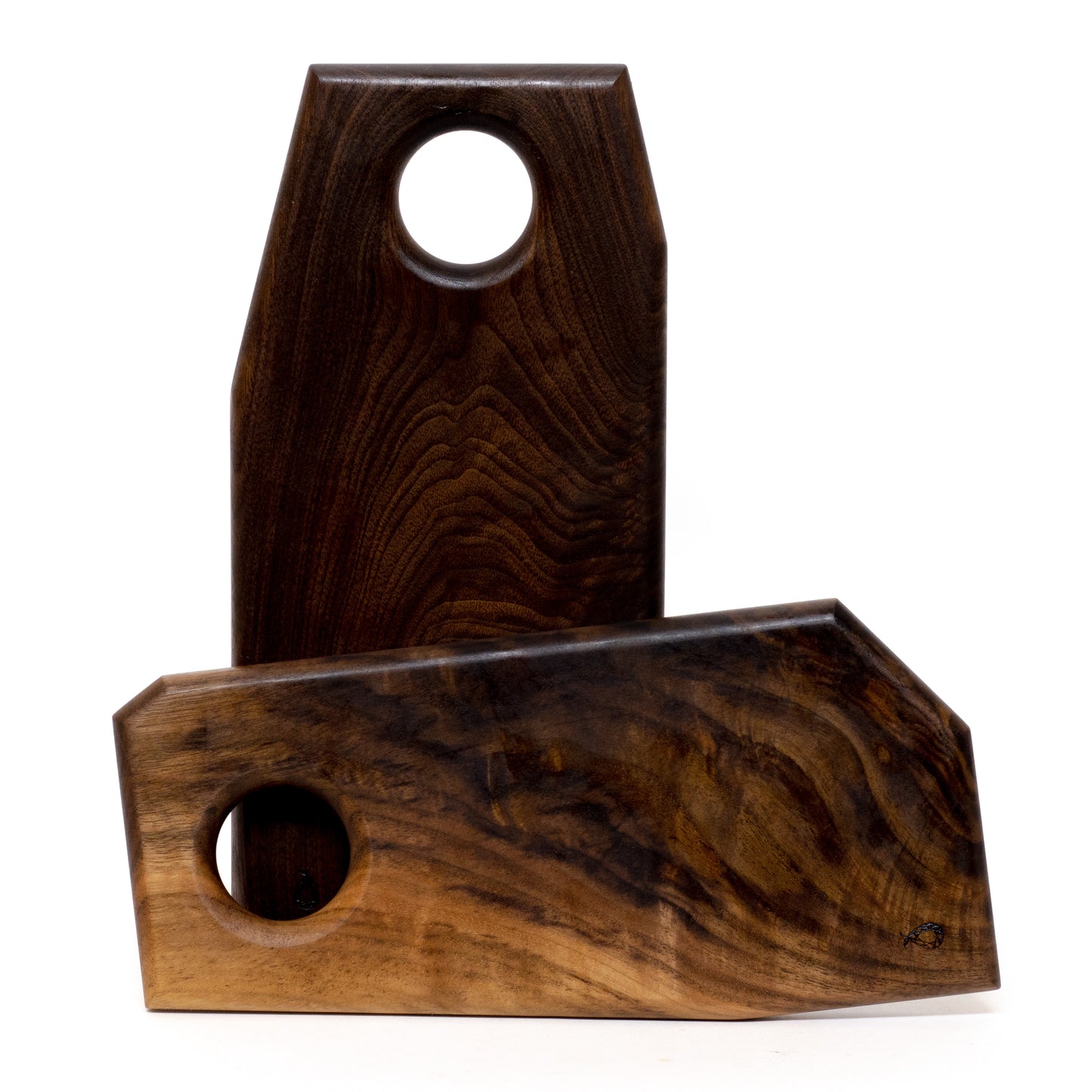 Holey Walnut Cheese Board by Ruby Pear Woodworks