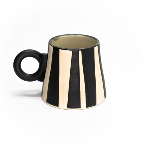 Pyramid  White Contrast Mug by Emilie Skytta