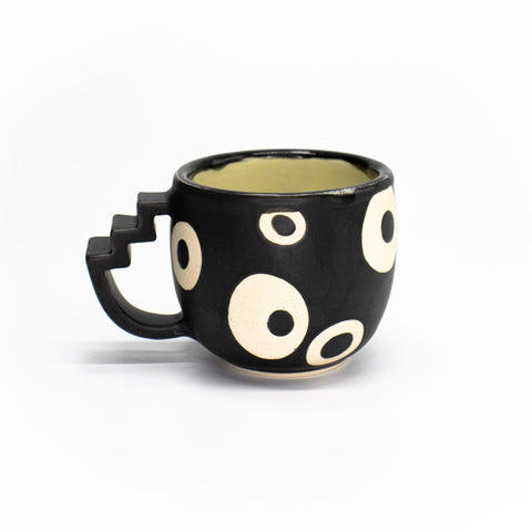 Rings Contrast Mug by Emilie Skytta