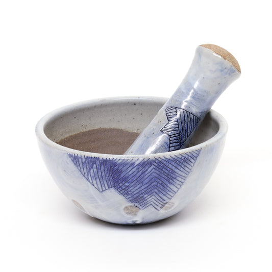 Mountain Mortar and Pestle by Sarah Steininger Leroux