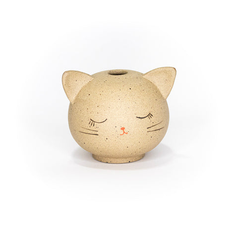 Kitty Vase by Jennifer Fujimoto