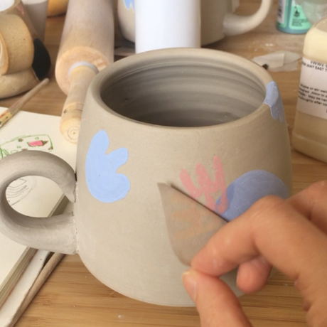 Printmaking on Clay, February 8th, 12pm - 3:30pm