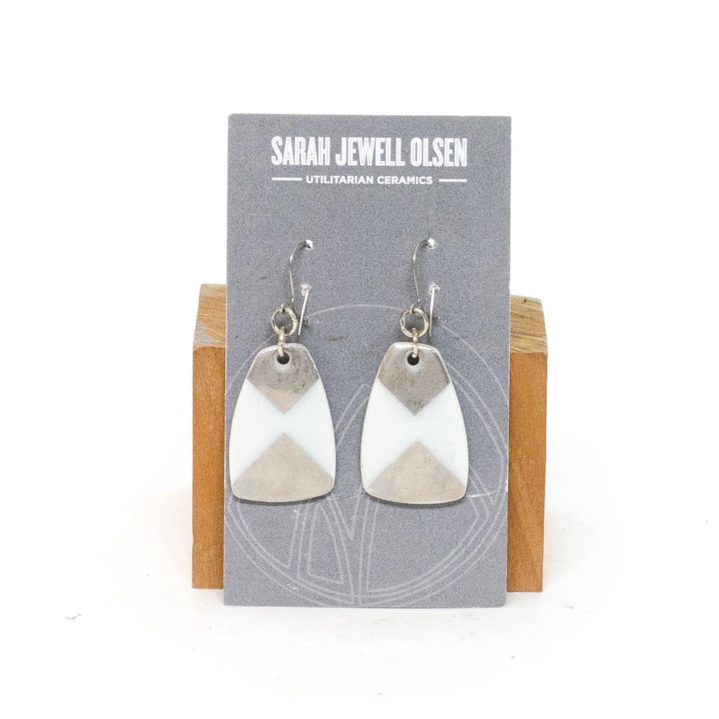 Luster Earrings by Sarah Jewell Olsen