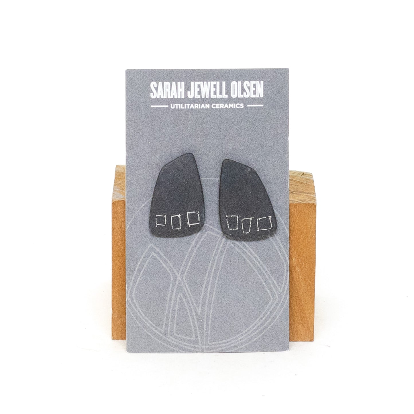Stud Earrings by Sarah Jewell Olsen