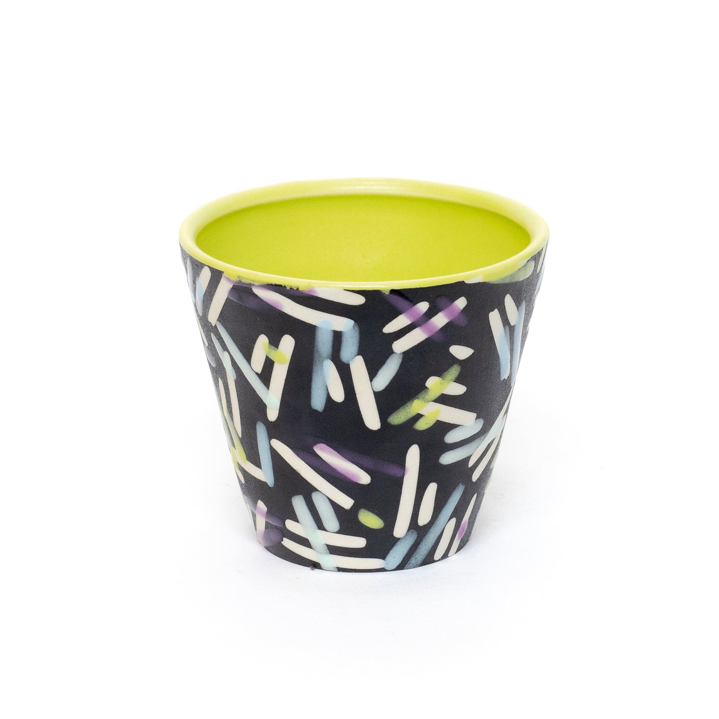 Off Register Arcade Pattern Cup by Adrienne Eliades