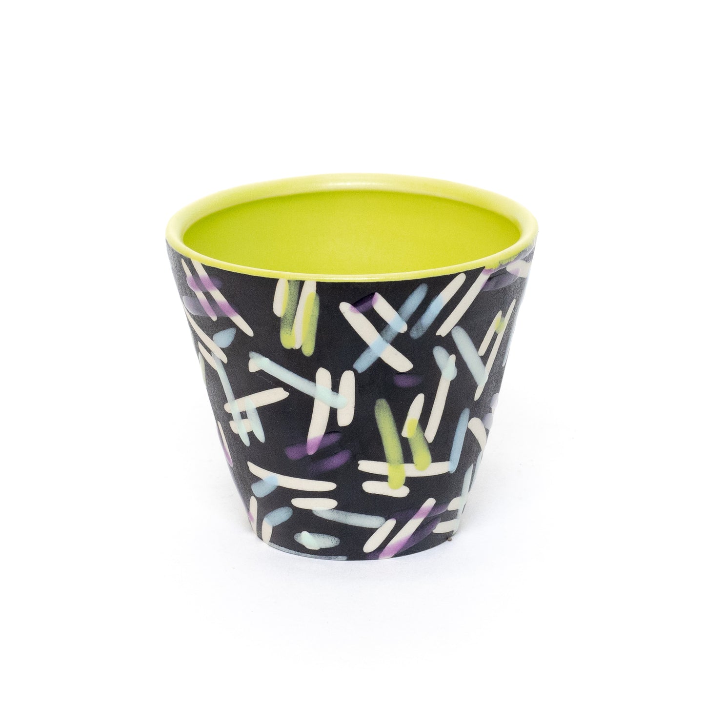 Off Register Arcade Pattern Cup by Adrienne Eliades