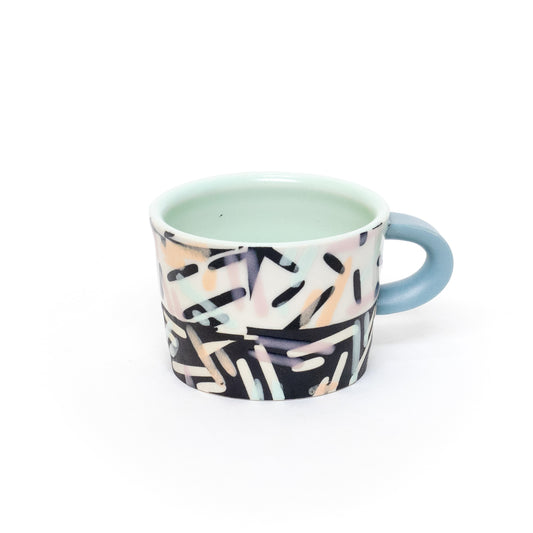 Half n’ Half Mug by Adrienne Eliades