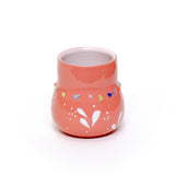Rose Red Confetti Mug by Beanstalk Ceramics