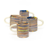 Fruit Stripe Mug by Julie Burmeister