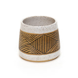 Charcoal Maze Cup by Sanctuary Ceramics