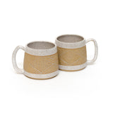 White Maze Mug by Sanctuary Ceramics